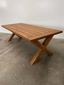 Mallorca Teak Outdoor Dining Table - 240cm
