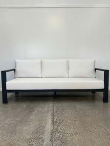 Outdoor Sofas: Southport Outdoor 3 Seater Sofa - Aluminium + Sunbrella®