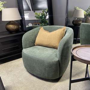 New Arrivals: Bowie Swivel Chair - Moss