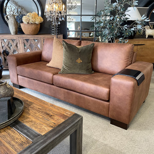 Custom New Zealand Made Sofas And Lounge Suites: Bronson 3 + 2.5 Lounge Suite - NZ Made - Eastwood Fabric