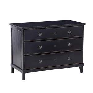Princeton Black Bedroom Chest of Drawers