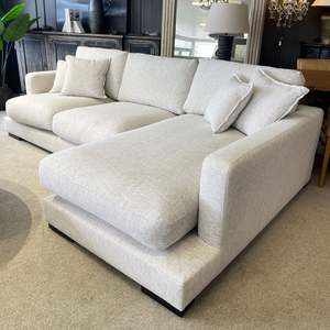 Sofas Lounge Suites Corner Lounge Suites: Sienna Sofa with Chaise - Right