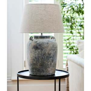 Lighting Lamps: Emilie Terracotta Lamp + Shade