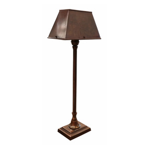Penton Brass Table Lamp + Shade