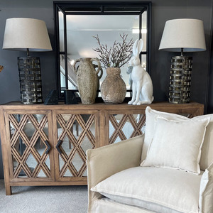 Lattice Lamp with Shade