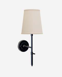 Lighting Wall Lights: New York Wall Light Sconce - Antique Black