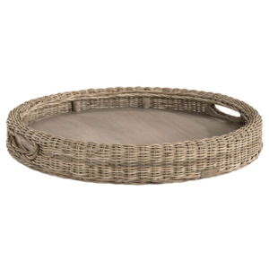 Kitchen Dining Accessories: Artwood Rattan Round Tray