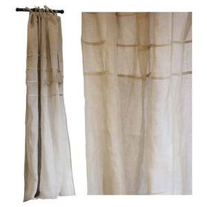 Curtains: Pin Tuck French Linen Curtains - Set of 2