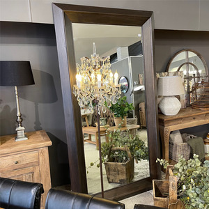 Mirrors 1: Richmond Dark Brown Large Leaner Mirror