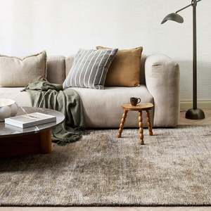 Baya Fairbanks Floor Rug - Fossil - 200cm x 300cm