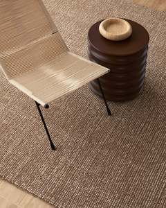 Weave Floor Rugs: Weave Kaia Floor Rug - Mocha - 200cm x 300cm