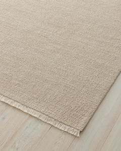 Weave Floor Rugs: Weave Fabien Floor Rug - Stone - 200cm x 300cm
