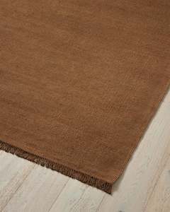 Weave Floor Rugs: Weave Emilio Floor Rug - Toffee - 200cm x 300cm