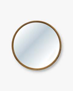 Mirrors 1: Bellini Carved Round Mirror - 120CM