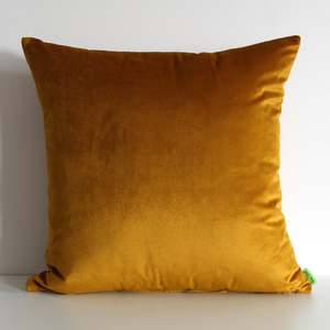 Velvet Collection: Honey Velvet - Cushion Cover - 50cm x 50cm