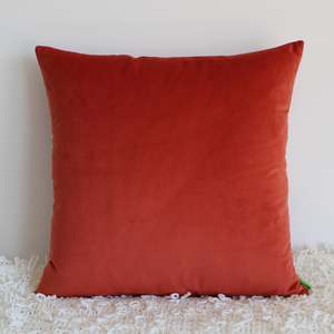 Tangerine Velvet - Cushion Cover