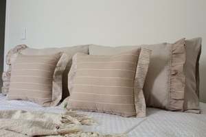 Driftwood Stripe - Cottage Dreams Bed Set