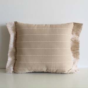 Patterned: Driftwood Stripe - Cushion Cover - 37cm x 34cm
