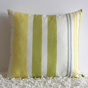 Patterned: Sunshine Stripe - Cushion Cover - 50cm x 50cm