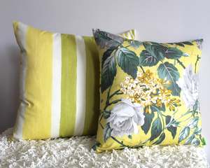 Patterned: Sunshine Stripe Set - Cushion Covers