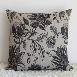 Floral Doodles - Cushion Cover - 50cm x 50cm