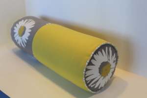 Grey: Daisy Sunshine - Bolster