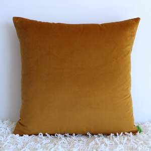 Mustard Velvet - Cushion Cover