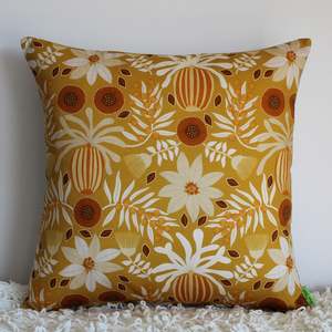 Mustard: Mustard Bliss - Cushion Cover - 45cm x 45cm