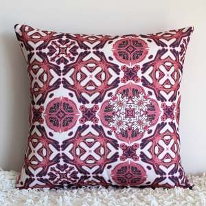 Rose mosaic - Cushion Cover - 45cm x 45cm