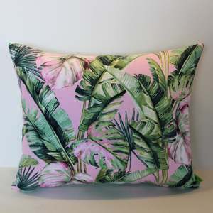 Pink: Blushing Bahamas - Cushion Cover - 48cm x 40cm