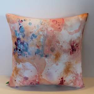 Pink: Pastel Pink Water-colour - Cushion Cover - 45cm x 45cm