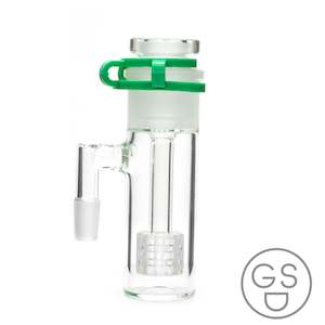Glass: Showerhead Perc Ash Catcher - 14mm 90°