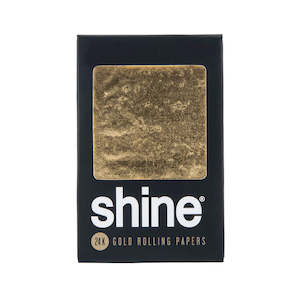 Papers / Wraps: Shine Rolling Papers - Single Pack - 24k Gold
