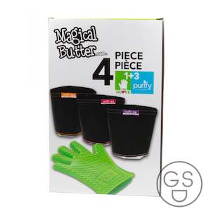 Magical Butter 4-Pack Filter Bags and Glove