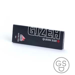 Gizeh: Gizeh Black Queen size 1 1/4 papers