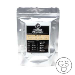 Extracts: Gutenberg's Dank Pressing Co. - Rosin Filter Bags - 20 Pack