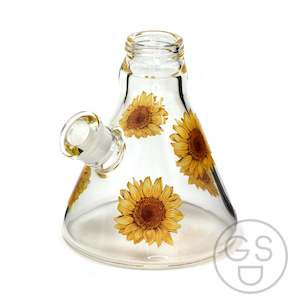 Prism Modular Waterpipe Beaker - Sunflower