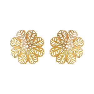 Pointelle Post Earrings