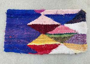 Moroccan Boucherouite Cushion