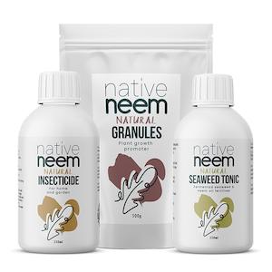 Organic Neem Garden Pack: Nativeneem Organic Neem Garden Care Pack