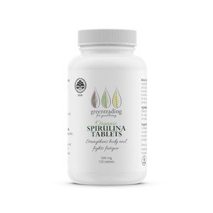 Organic Spirulina Tablets 500mg