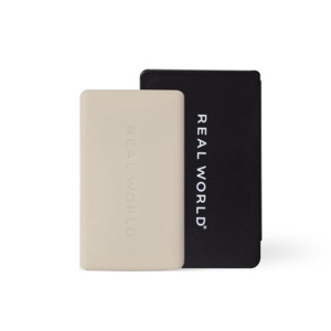 Real World travel soap with case mamaku & lavender