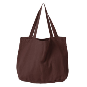 Linen tote bag mulberry
