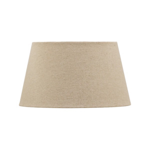 Tapered linen shade natural 36cm
