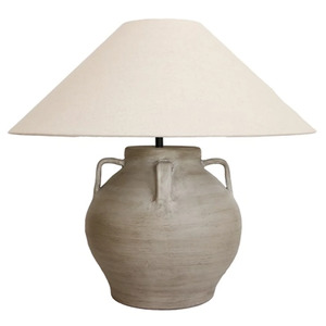 Lighting: Tuscan sandstone lamp base