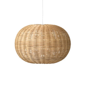 Lighting: Tangelo rattan shade natural 37cm