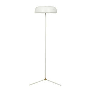 Easton canopy floor lamp ivory