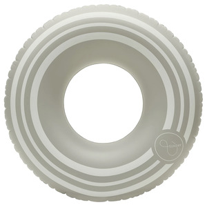 Outdoors: Oversized striped pool float clay 130cm