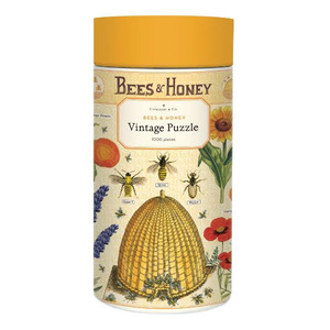Stationery: 1000-piece vintage jigsaw puzzle bees & honey