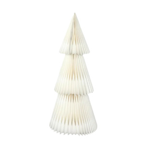 New Collection: Large free standing paper Xmas tree natural 90cm